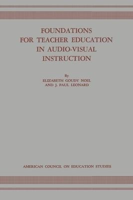 Libro Foundations For Teacher Education In Audio-visual I...