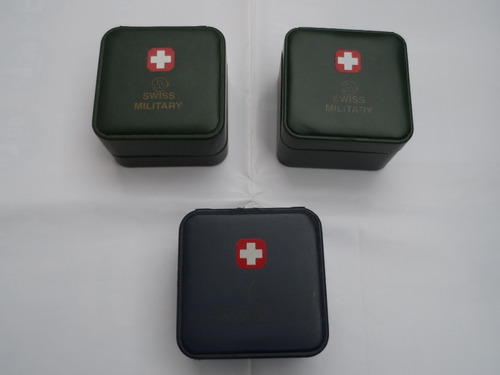 Estuche / Caja De Reloj Swiss Eagle Y Swiss Military
