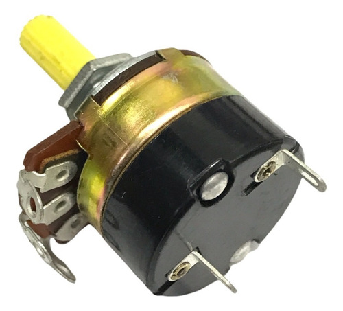 Potenciometro 24mm A100k Logaritmico Con Llave 100k Ohms