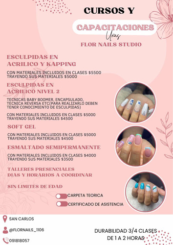 Cursos Y Talleres De Uñas