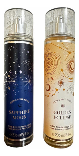 Set Dúo Body Mist Sapphire + Golden Eclipse Bath&bodyworks