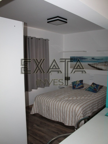 Imagem 8 de 27 de Apartamento Tipo Loft, Totalmente Mobiliado, Com Cozinha, Sala E Quarto Integrados, 1vaga Indeterminada Na Garagem, - Lo00005 - 70177049