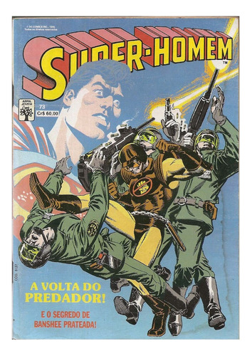 Hq Super-homem Nº 73 - Vingaça A Banshee