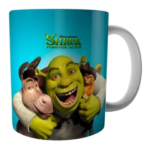 Taza - Tazón De Ceramica - Shrek