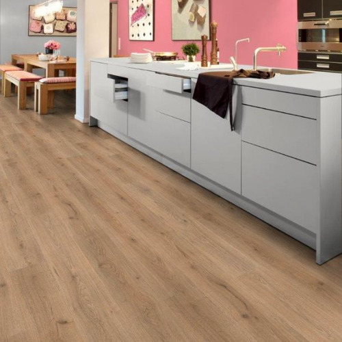 Pisos Flotantes Kronotex 8mm- Con Bisel- Caja 2,13m2 Roble Trend Brown