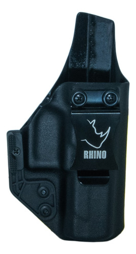 Coldre Rhino Kydex Para Taurus Ts9 Com Flap E Clipe De Aço