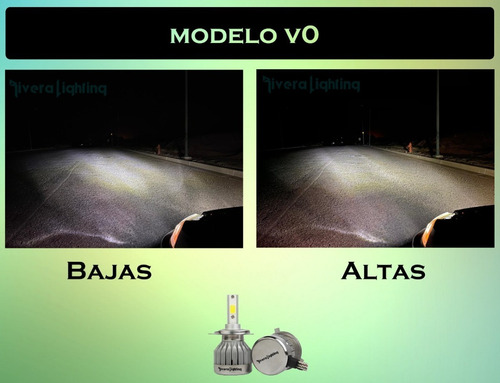 V0 Kit Luces Led Tipo Xenon Hid Niebla H11 Bmw 320i 2003