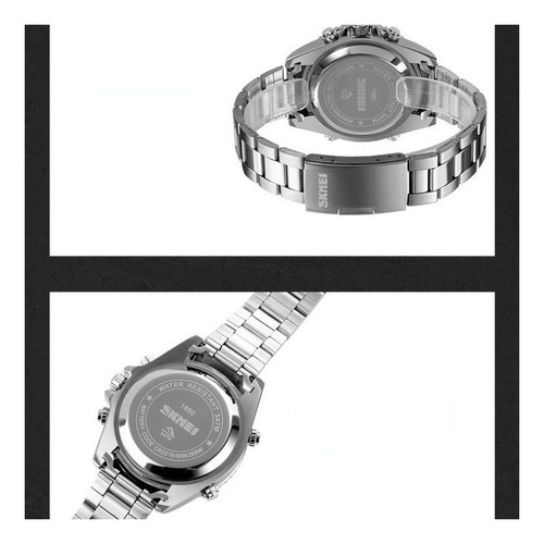 Reloj De Acero Skmei Casual Luminous Electronics