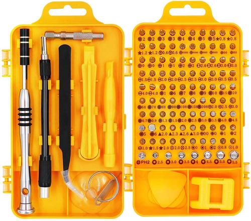 Imagen 3 de 5 de Kit Destornillador Celular Tablet Pc Herram Reparacion S.