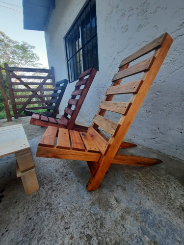 Sillas Plegables En Madera De Pallets