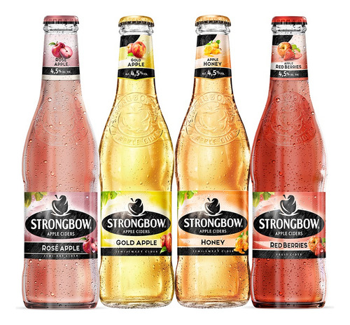 Sidra Strongbow Variety Pack 12 Botellas De 330ml