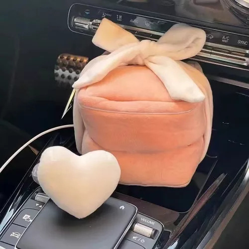 Caja De Regalo De Peluche Con Anillo De Diamantes Grande Par