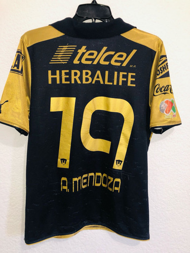 Jersey Pumas Unam Talla S 19 A. Mendoza Utileria Match (Usado)