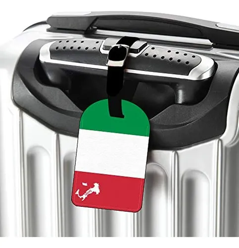 Nicokee Italia País De Origen Equipaje Maleta Etiquetas De I