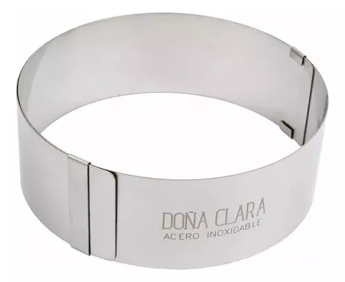 Molde Cintura Redonda Acero 20cm Doña Clara Torta Reposteria