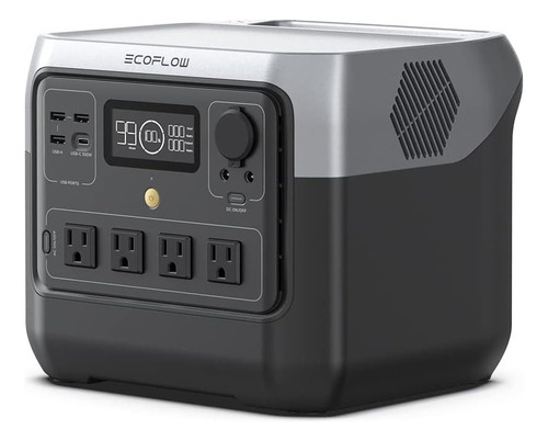 Generador portátil Ecoflow River 2 Pro 800W - 768Wh y con X-boost 1600W, con tecnología Estación de Energía Solar 120V