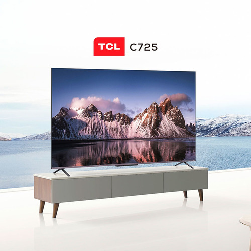 Qled 55 Tcl 55c725 4k Hdr Smart Tv Google Tv