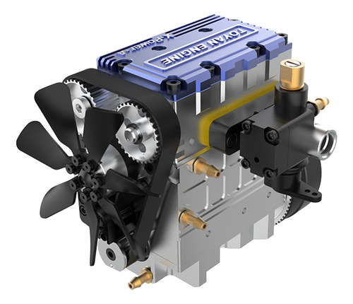 Motor Toyan X-power-a De 4 Tiempos Refrigerado Por Agua, 3,5