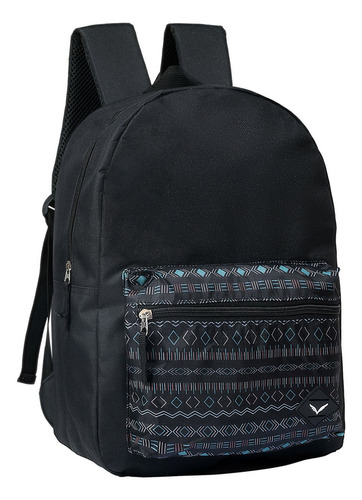 Mochila Feminina Yepp Versatil Resistente Alças Ajustaveis Cor Mosaico