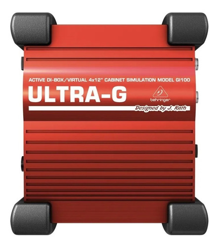 Direct Box Behringer Gi100 Com Injeção Direta Ultra-g