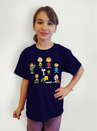 Polera Snopy Estampada Dtf Cod 001