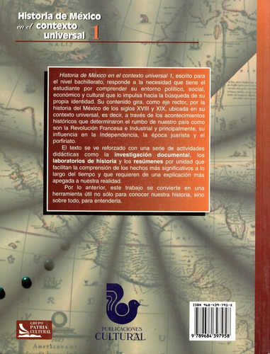Historia De Mexico En El Contexto Universal 1. Bachillerato