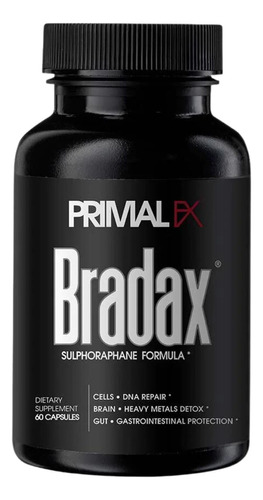 Bradax Primal Fx - 60 Capsulas - U - Unidad A $8132