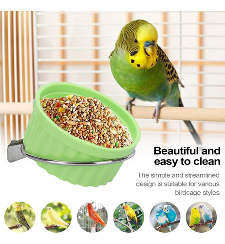 Bebedero Para Jaulas De Aves Bebedero Y Para Aves Recipiente