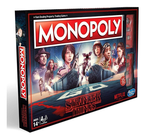 Monopoly Stranger Things En Español Original Netflix Hasbro