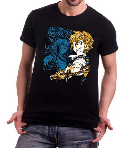 Camisa Anime Nanatsu No Taizai Sete Pecados Meliodas