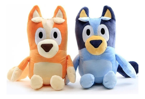 Muñeca De Peluche Bluey And Bingo For Niños, 2 Piezas