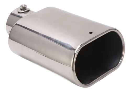 Tubo De Escape Biselado Para Coche, 60-137 Mm, Acero Inoxida