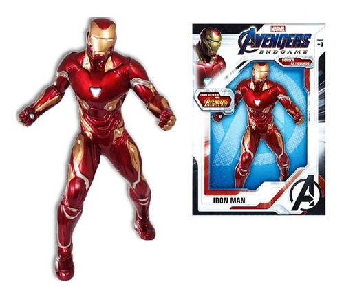 Muñeco Figura Articulada Iron Man 50cm Avengers Ditoys