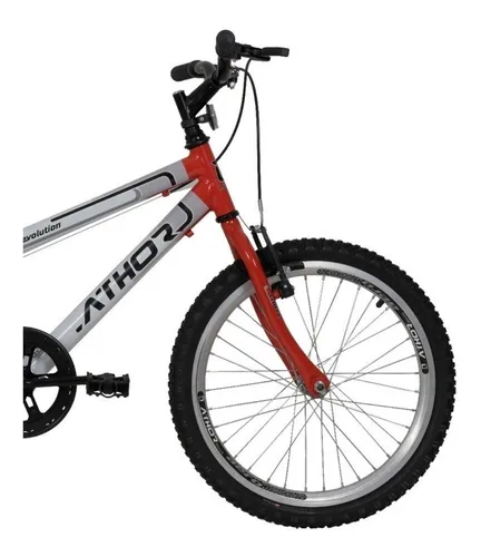 Bicicleta De Passeio Infantil Athor Bikes Evolution Aro 20