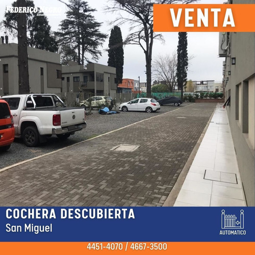 Cochera En Venta En San Miguel