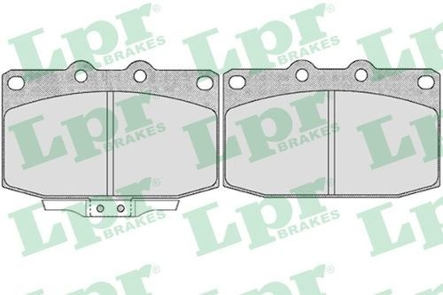 Pastillas De Freno Lpr Delantera Mazda Rx7 1986 1996