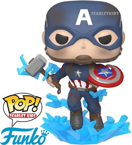 Funko Pop Capitan America Avengers Endgame 573 Orig Scarlet