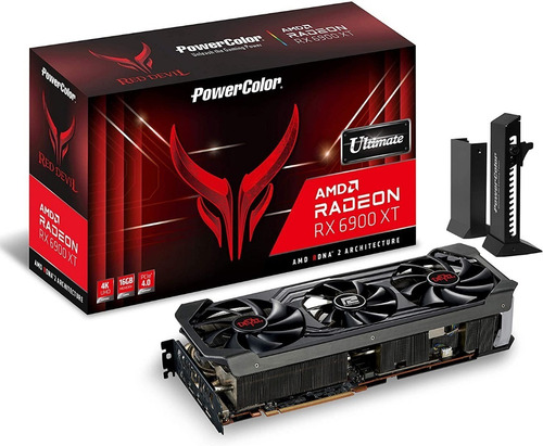Placa De Vídeo Axrx 6900xtu 16gbd6-3dhe/oc 16gb 256bits