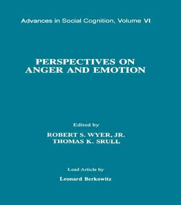 Libro Perspectives On Anger And Emotion: Advances In Soci...