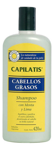 Shampoo Capilatis Ecológica P/grasos 420 Ml