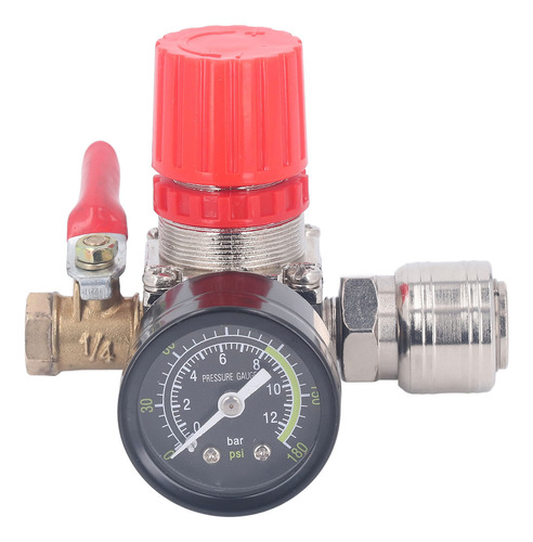 Kit Compresor Regulador De 1/4 De Pulgada Con Válvula De 4 V