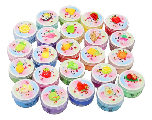 Kits De 24 Piezas De Slime De , Suministros Para Regalos De