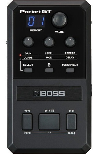 Boss Pocket Gt Pedal De Efectos Effects Processor