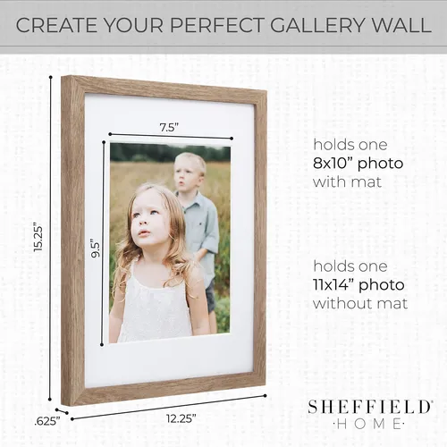 Sheffield Home Juego De Marcos De Pared Para Galera De 9 Pie