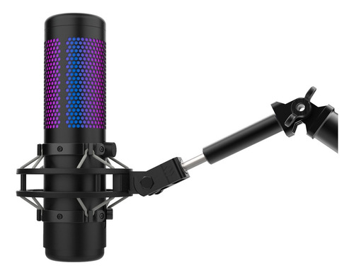 Adaptador Compativel Com Microfone Hyperx Quadcast E Tripé Cor Preto
