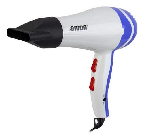 Secador Cabelo Viagem Compacto Onida Bivolt 3200w Cor Azul 110v/220v