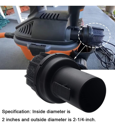 Silenciador Difusor De Vacío Vacs De 2 1/2 Pulgadas, Difusor