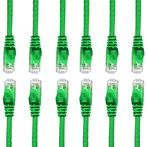 Cables De Parcheo Cat6 (5pack) Ethernet Corto Cat 6 De ...