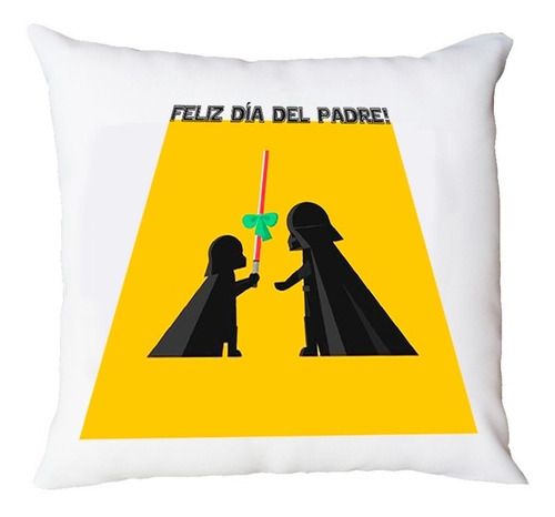 Almohadón 40x40 Regalo Dia Del Padre Papá Frases Amor Humor