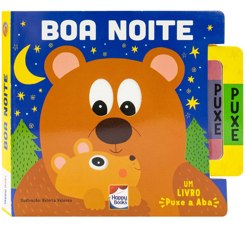 Um Livro Puxe A Aba: Boa Noite, De Out Of The Box Books. Editorial Happy Books, Capa Dura, Edição 1 Em Português, 2024